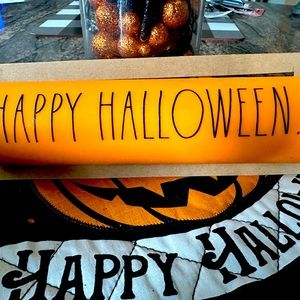 Rae a Dunn “Happy Halloween Rolling Pin” NWT